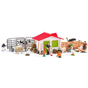 Ферма с животни и аксесоари, 48 части