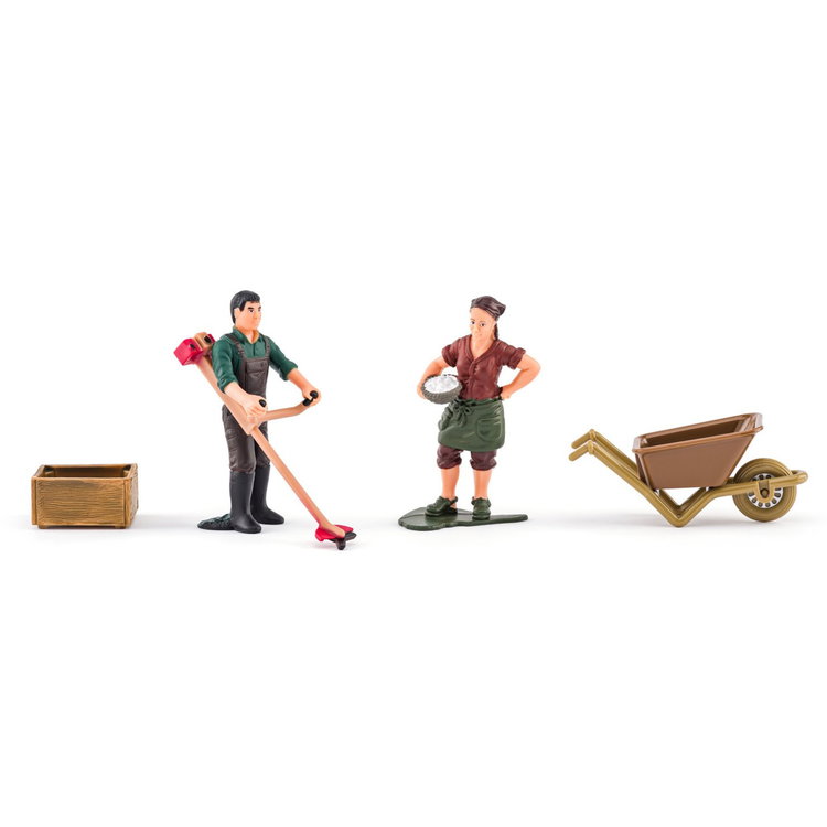 Ферма с животни и аксесоари, 48 части