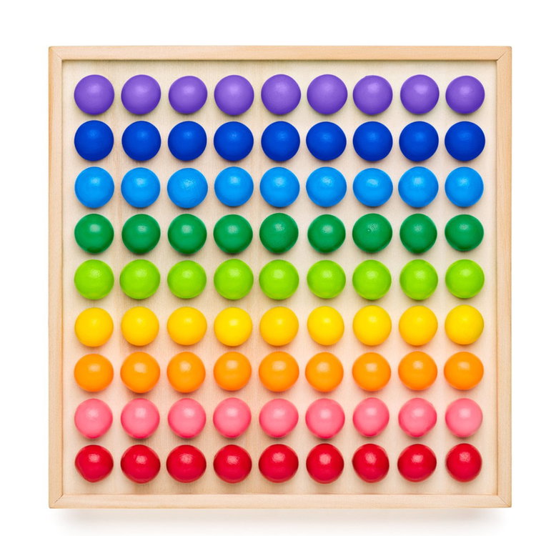 Комплект от класически игри с дървени топчета