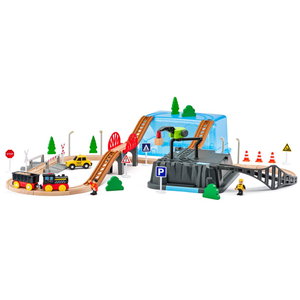 Комплект електрическо влакче с аксесоари Миньори, 63 части