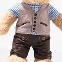Ben Teddy bear in Bavarian costume