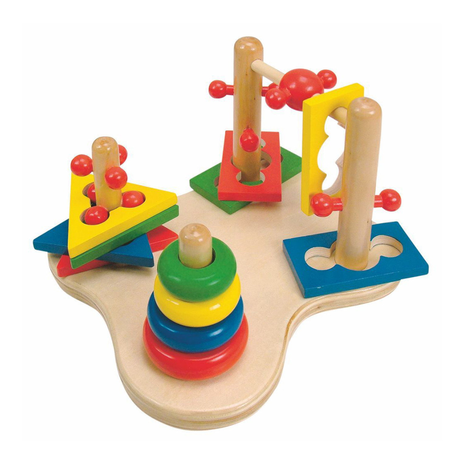 Дървена 3D игра за моторни умения