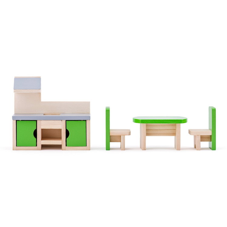 Дървена къща за кукли Вила Изабелла