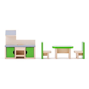 Дървена къща за кукли Вила Изабелла