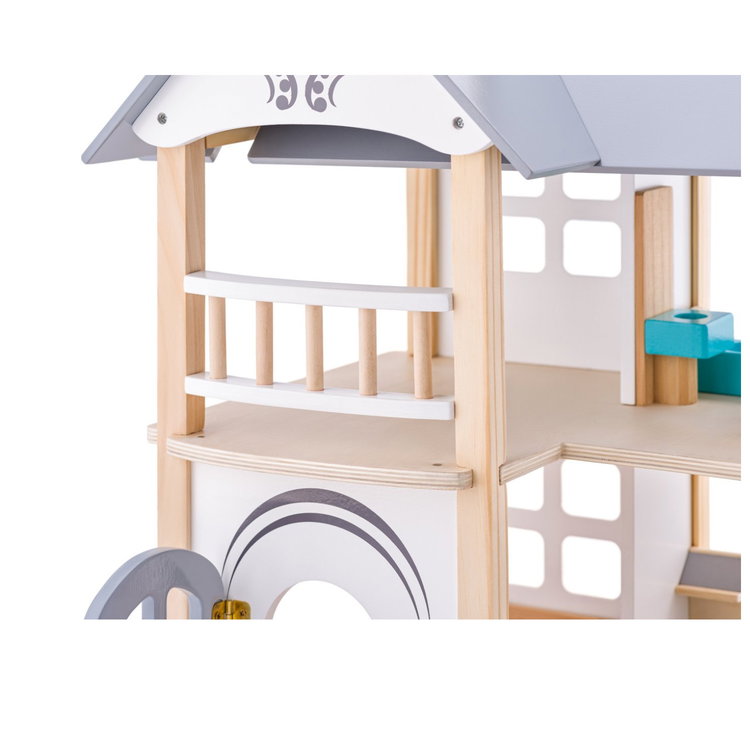 Дървена къща за кукли Вила Изабелла