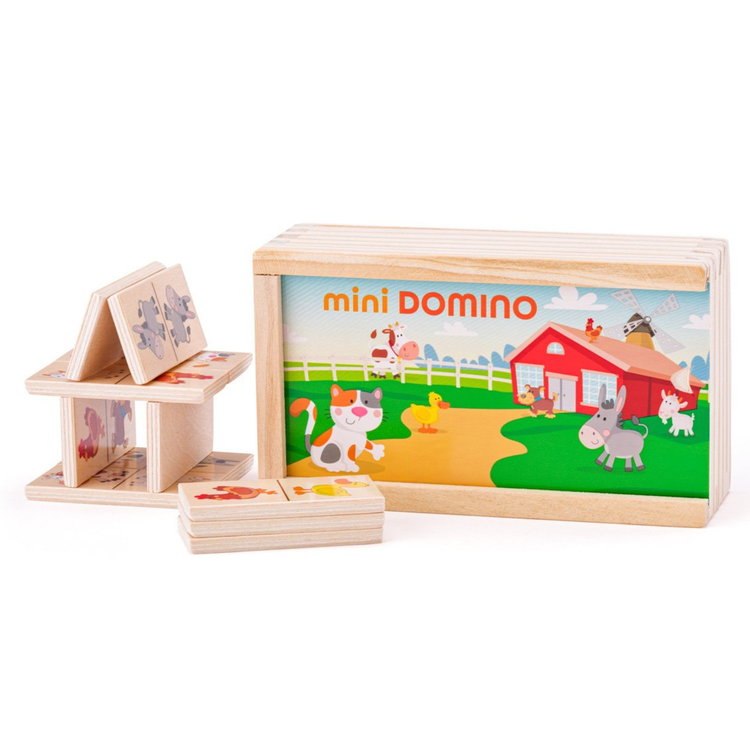 Мини домино с животни