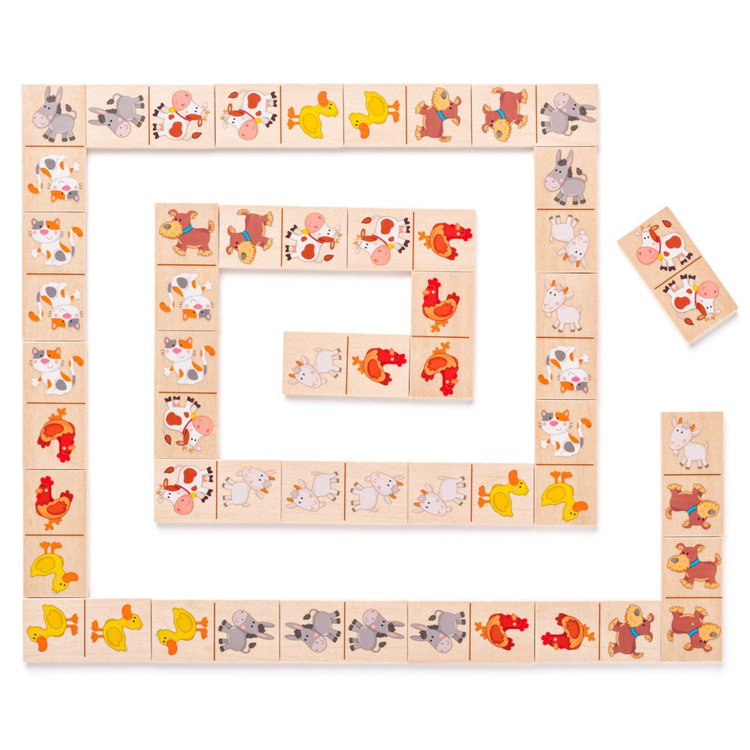 Мини домино с животни