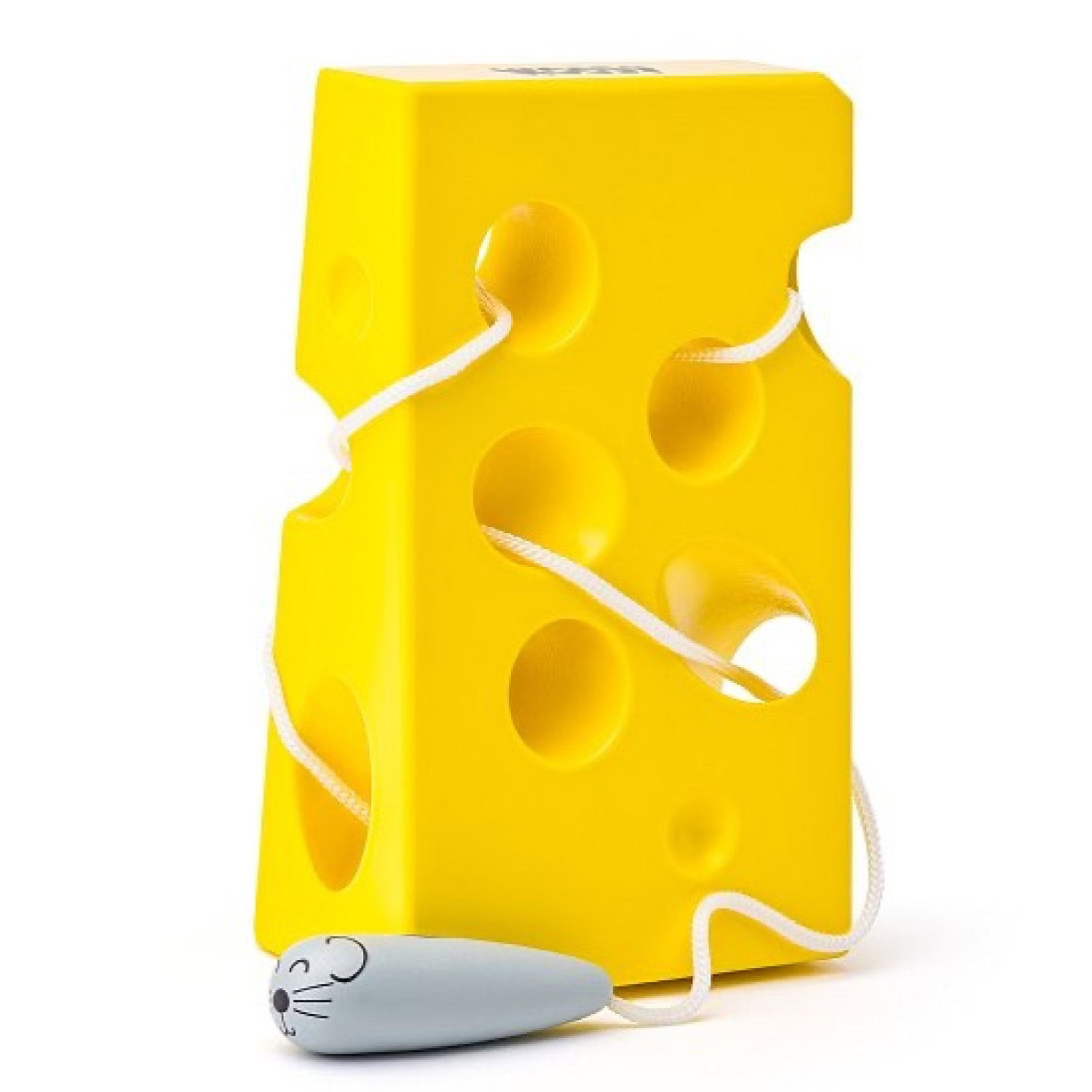 Дървено Сирене и мишка за шиене