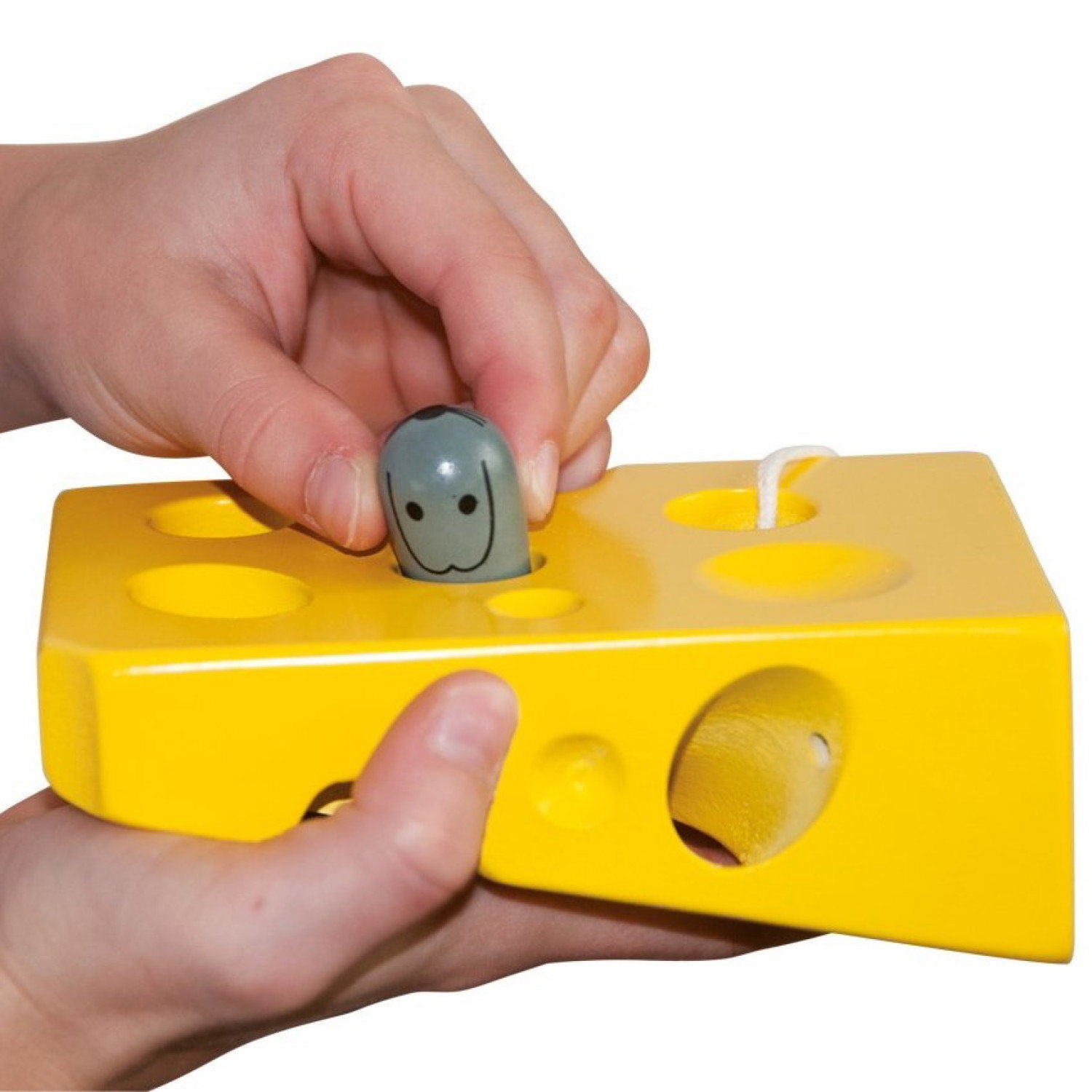 Дървено Сирене и мишка за шиене