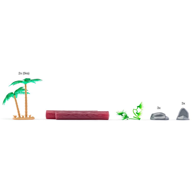 Комплект фигурки в кутия Динозаври, 30 броя