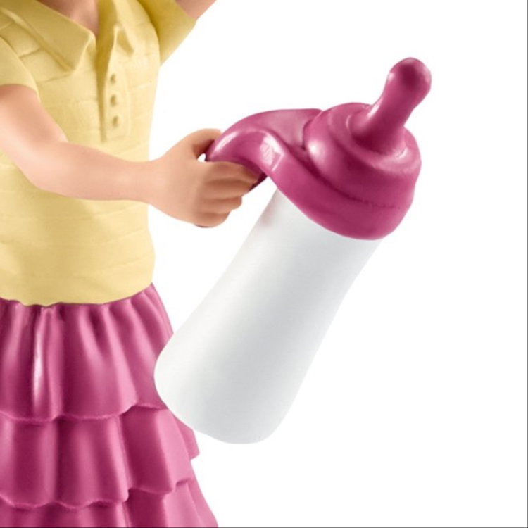 Комплект Английско чистокръвно конче и дете, Schleich