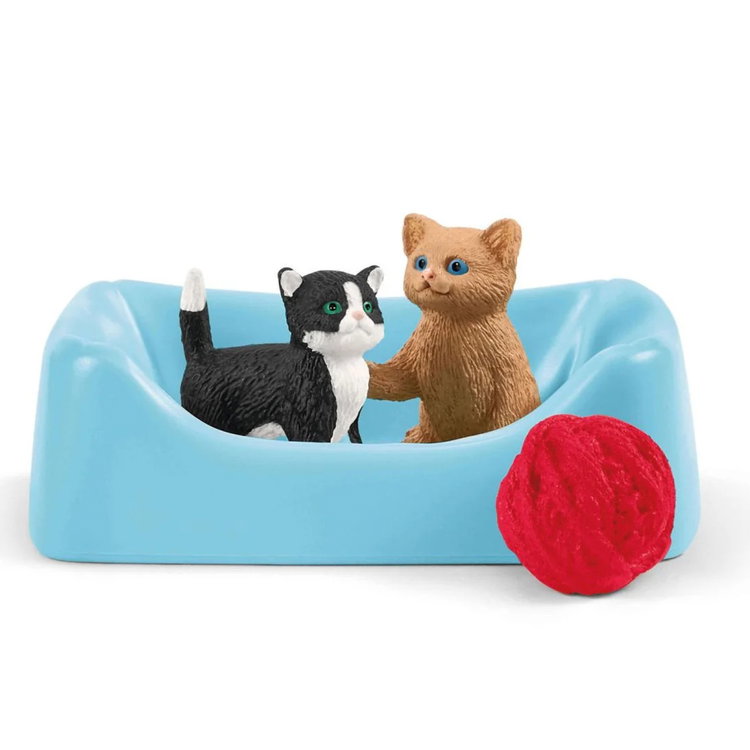 Комплект Време за игра с котенцата, Schleich