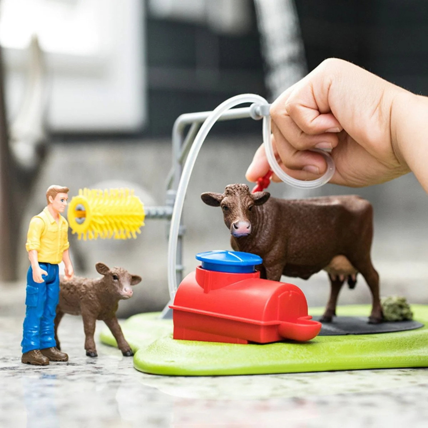 Комплект Веселото къпане на кравите, Schleich