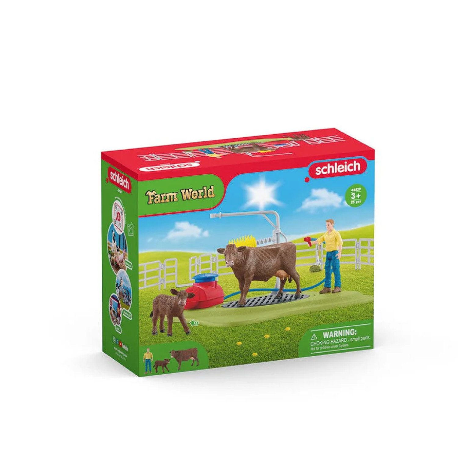 Комплект Веселото къпане на кравите, Schleich