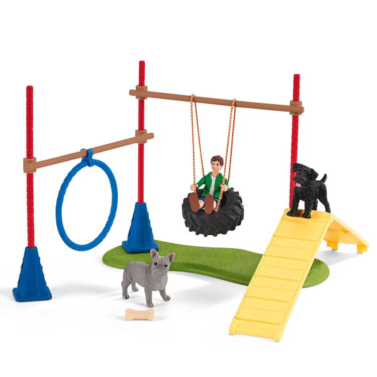 Комплект Дресировка на кученца, Schleich