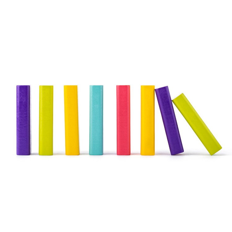 Дървена цветна кула Дженга - Животни