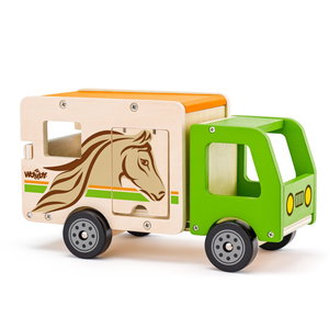 Дървен камион за коне