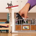 Комплект Бокс за коне с кобила и конче, Schleich