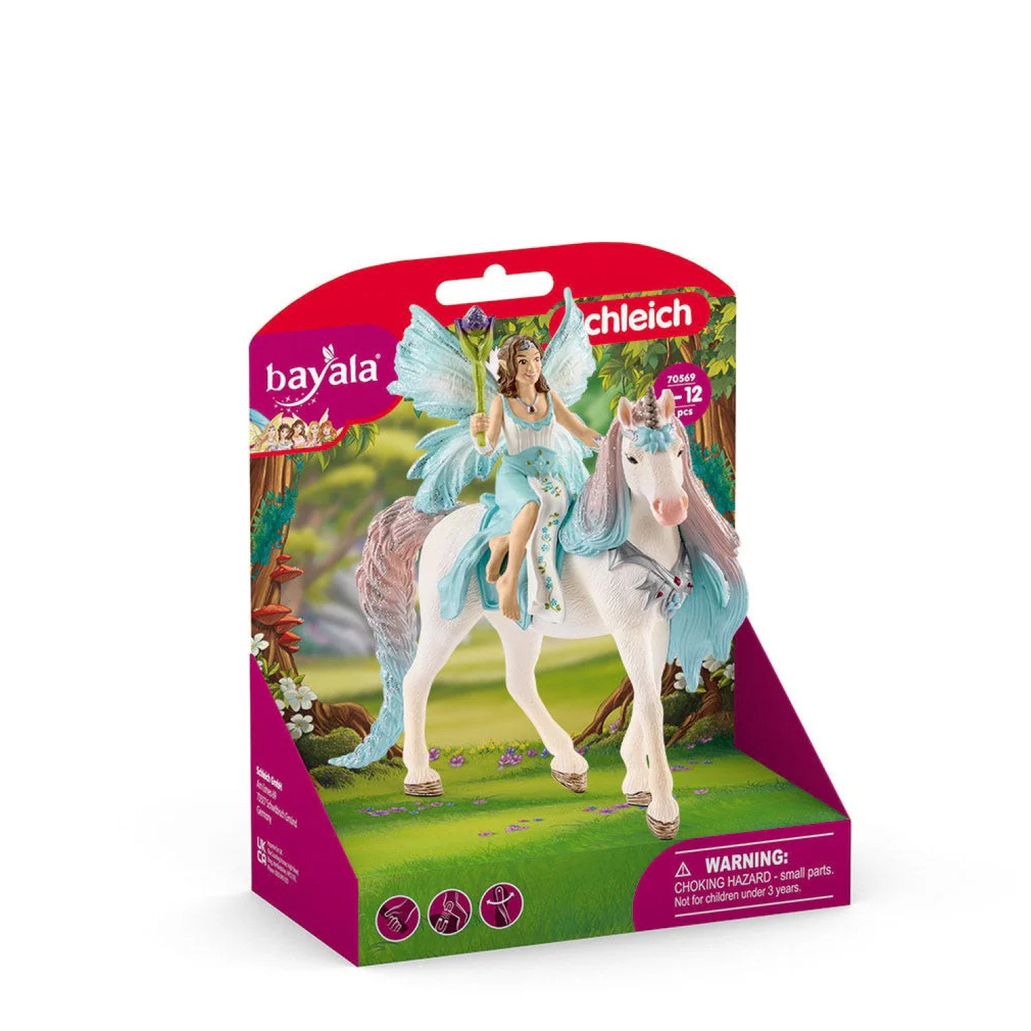 Комплект  Ейела с кралски еднорог, Schleich