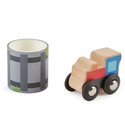Дървено влакче с лента за писта, Hape