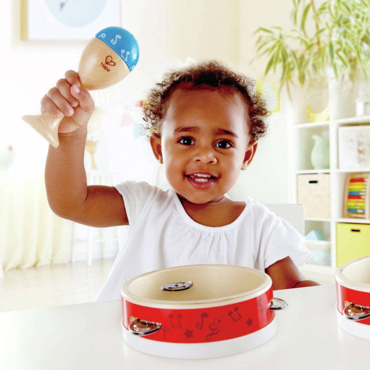 Дървен музикален комплект Ударни инструменти, Hape