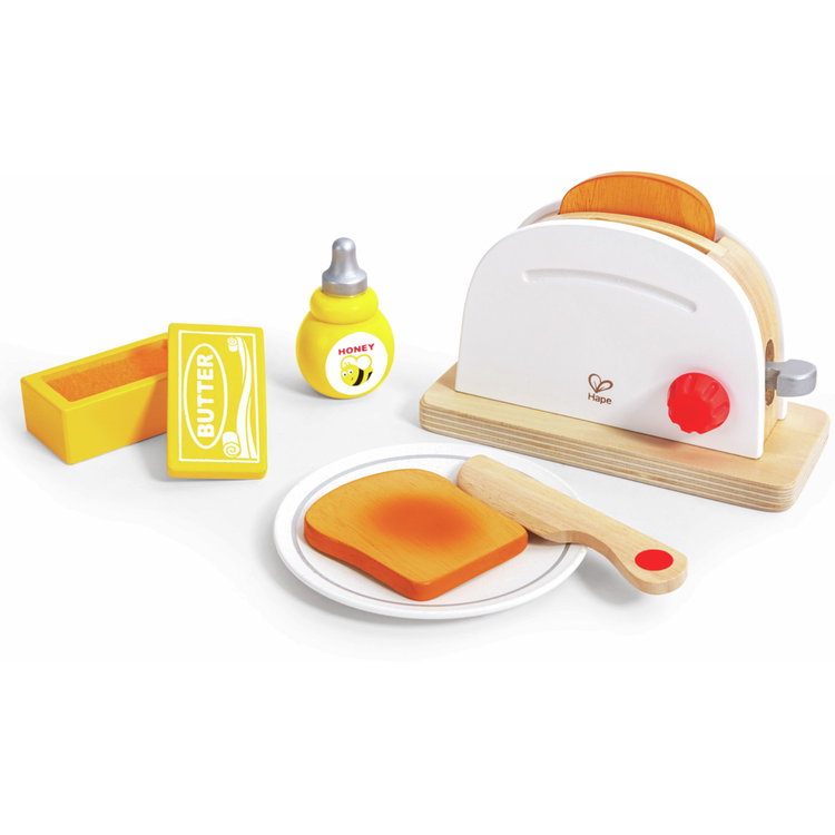 Дървен тостер с продукти, Hape