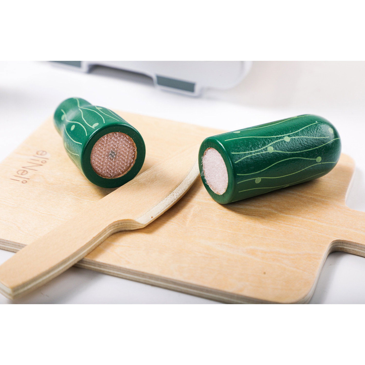 Дървен блендер за смути с аксесоари