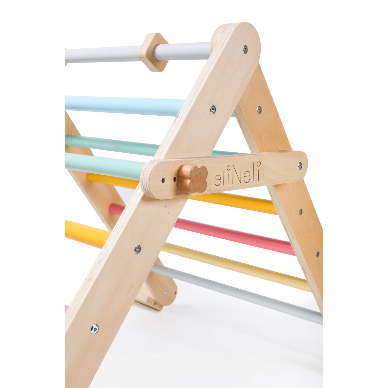 Комплект Монтесори Пиклер триъгълник с дъска 2в1