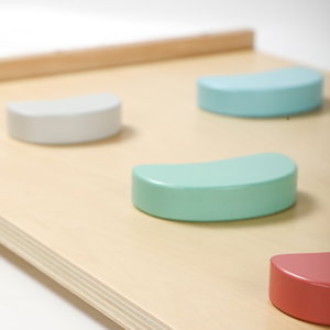 Детска двустранна дъска за катерене и пързаляне 2в1