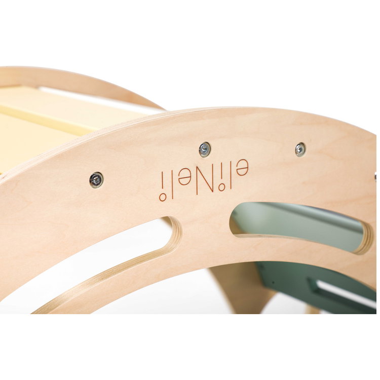 Дървена Монтесори люлка 6в1 с дъска и стол