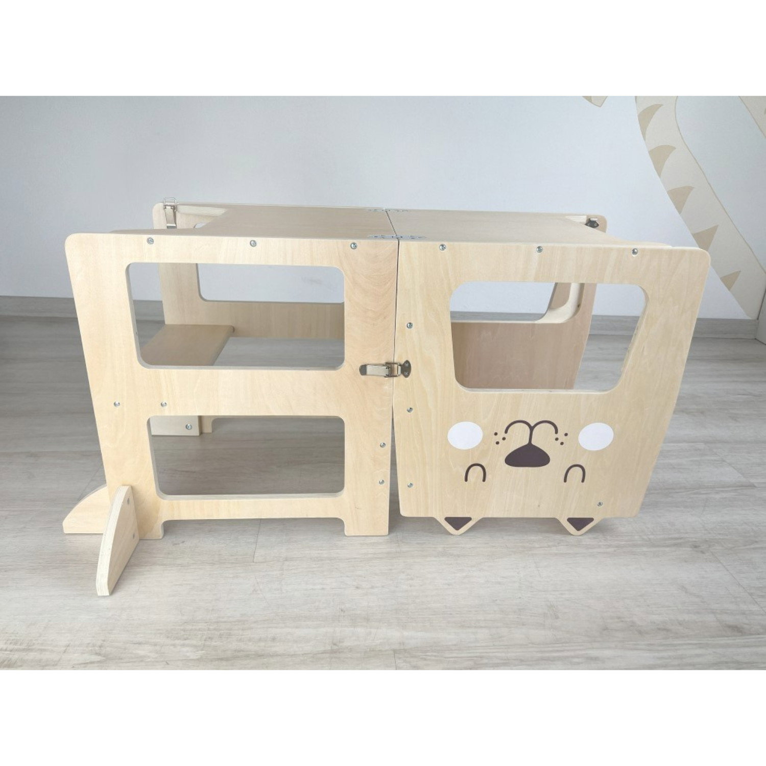 Обучителна кула 4в1 Лъвче