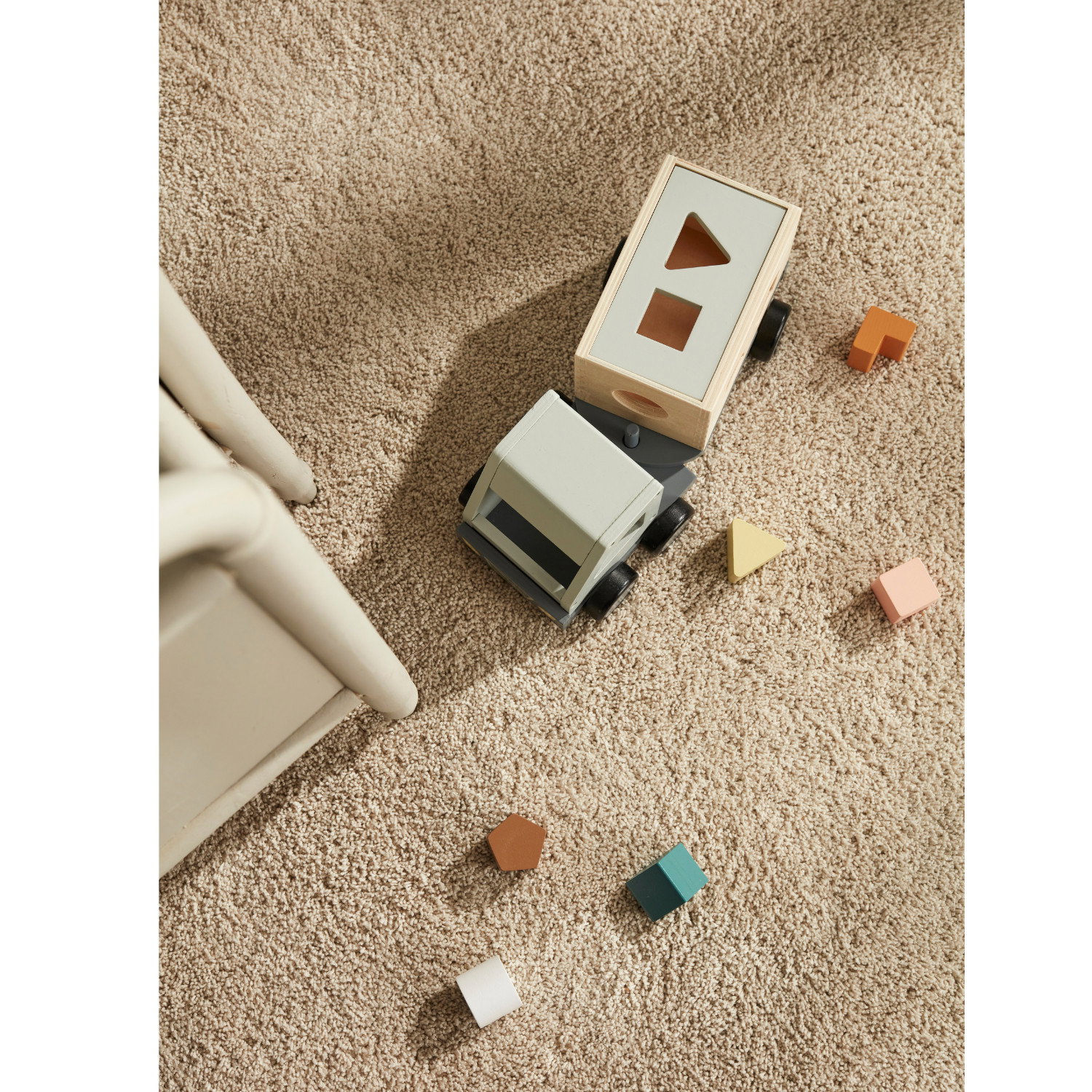 Дървен камион - сортер