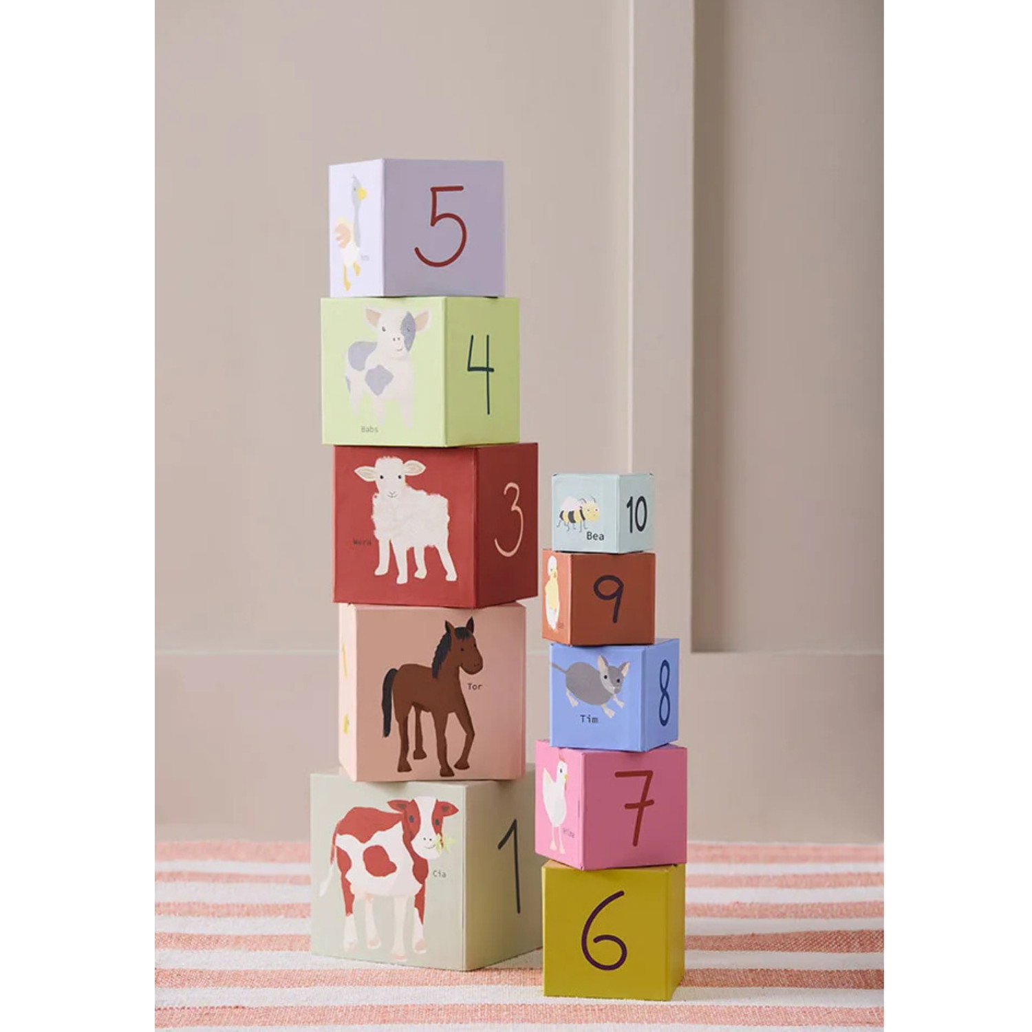 Кула от кубчета 1 до 10