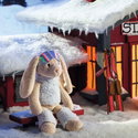 Skier Hoppie rabbit