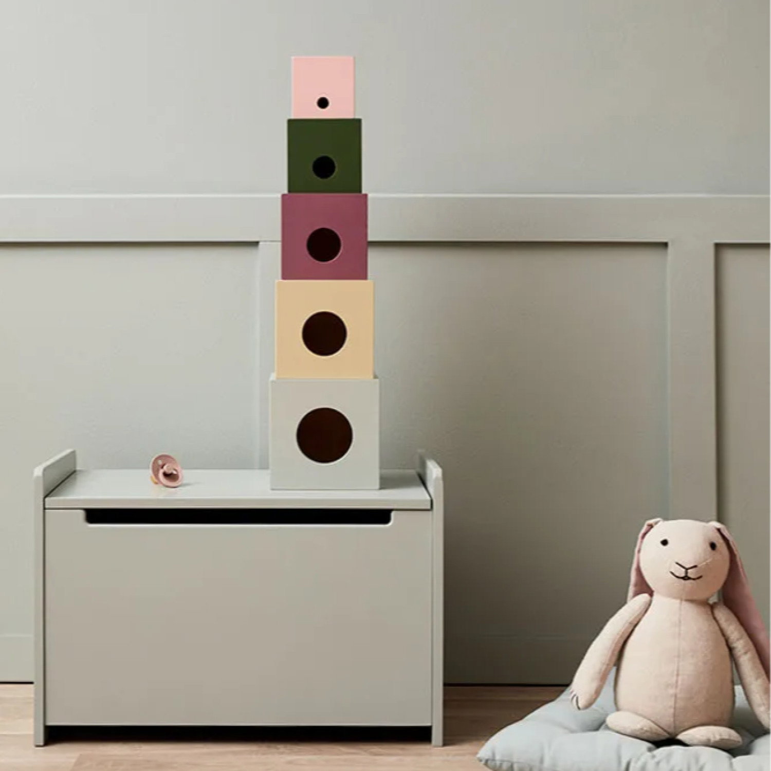 Дървени кубчета за подреждане