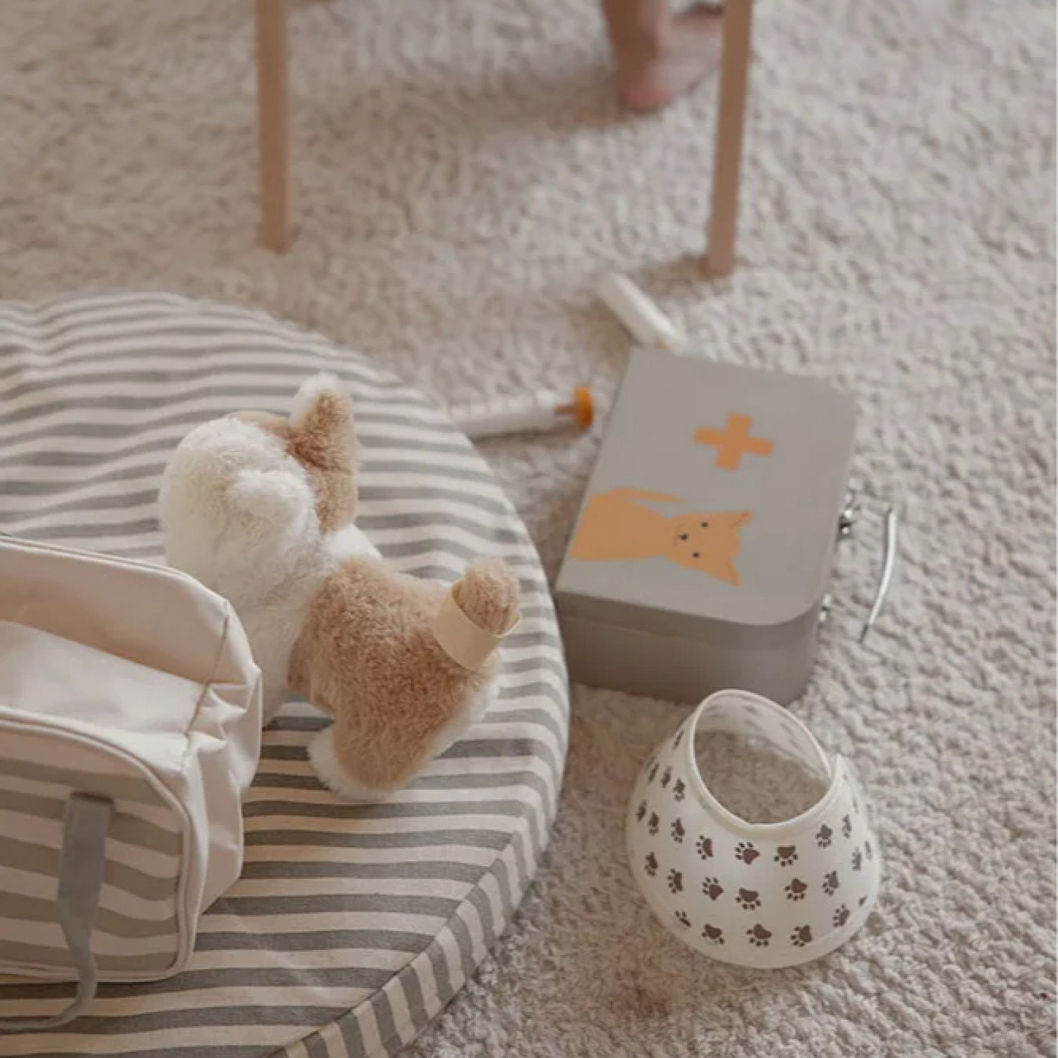 Ветеринарен комплект за деца в куфарче