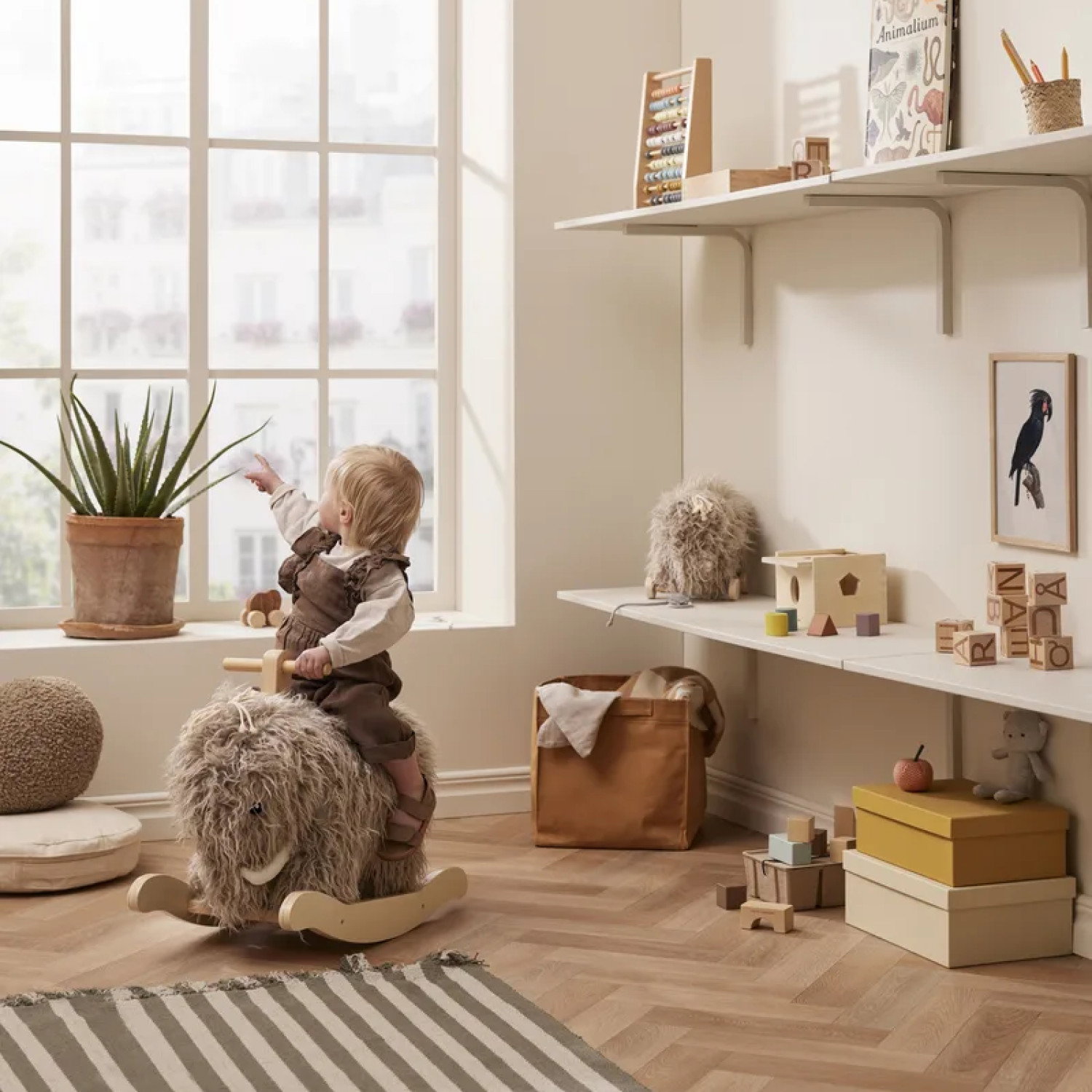 Люлееща се играчка Мамут