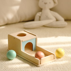 Дървена кутия с топчета Фреш