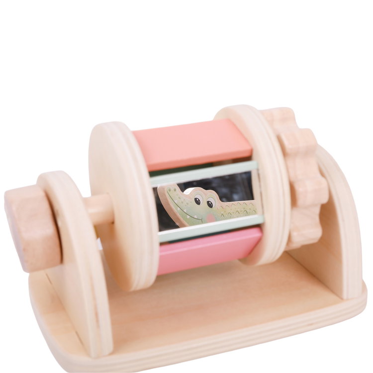 Дървена сензорна въртележка