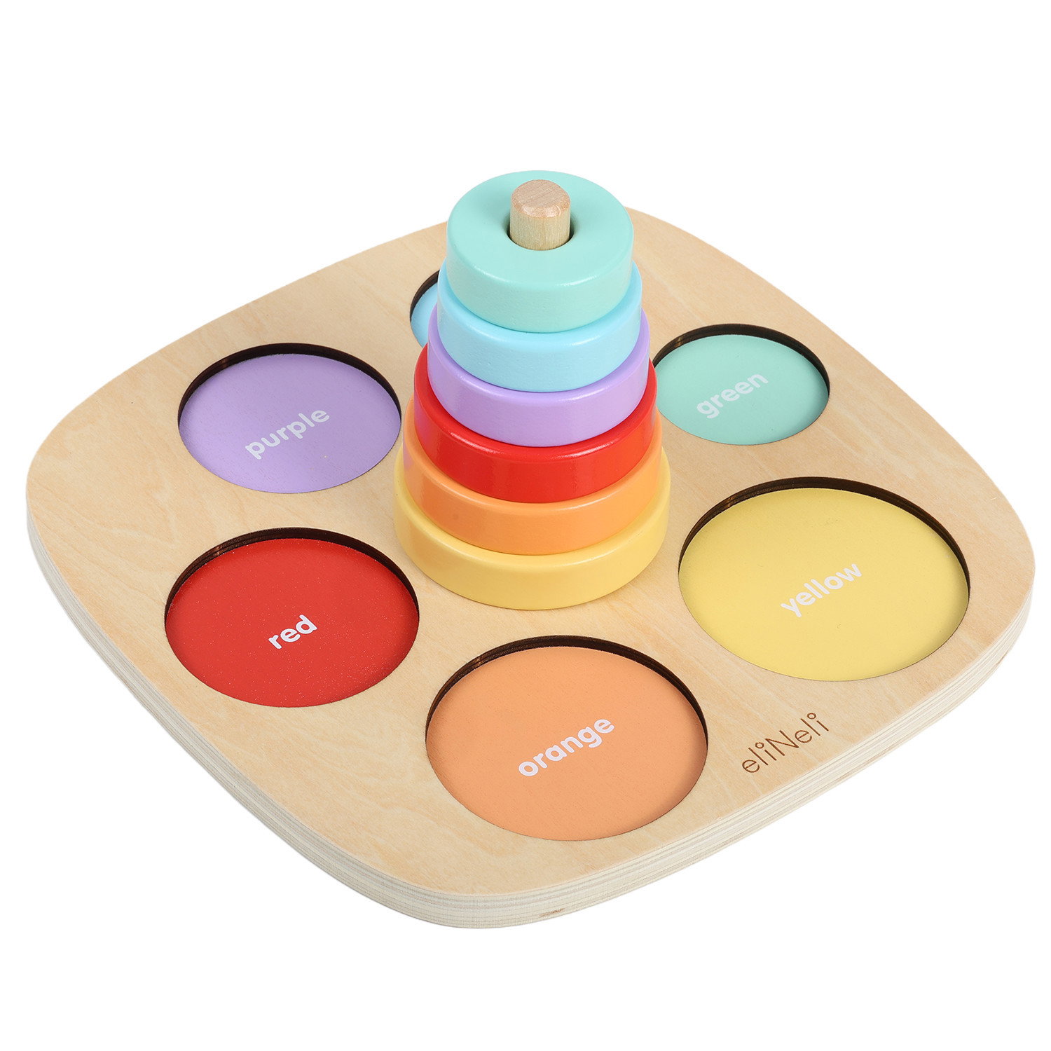 Моторна играчка за изучаване на цветовете