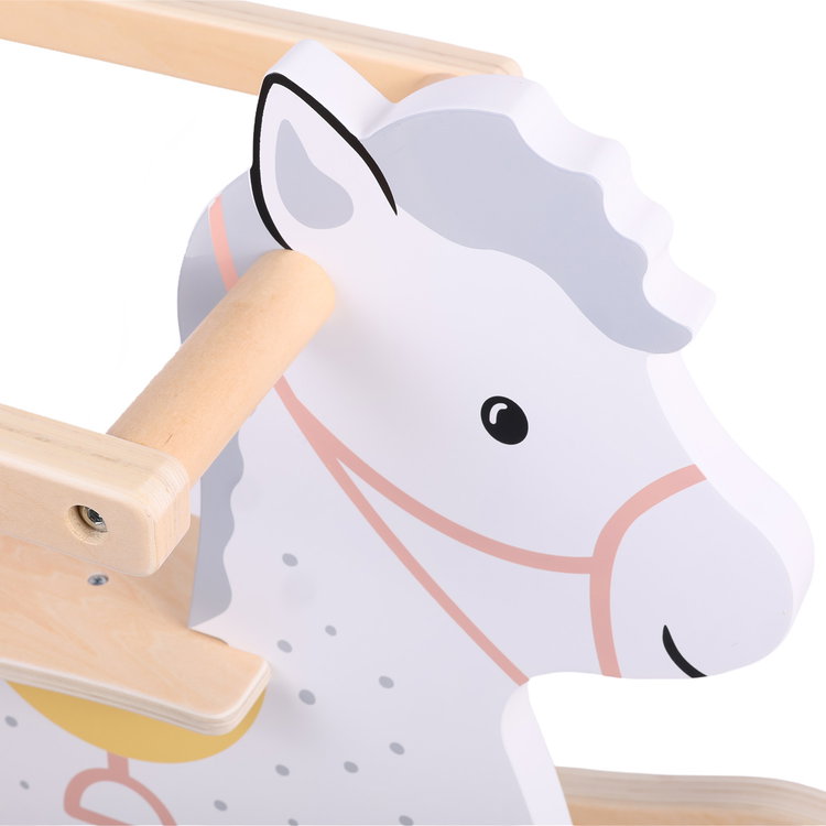 Дървено конче за люлеене