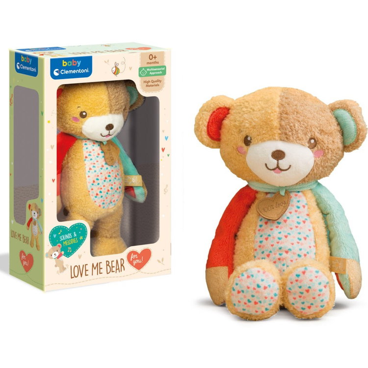 Меко бебешко мече със звуци