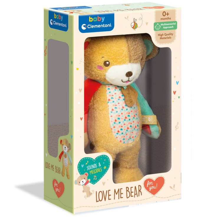 Меко бебешко мече със звуци