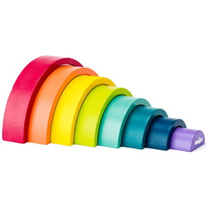 Дървени форми за подреждане Дъга