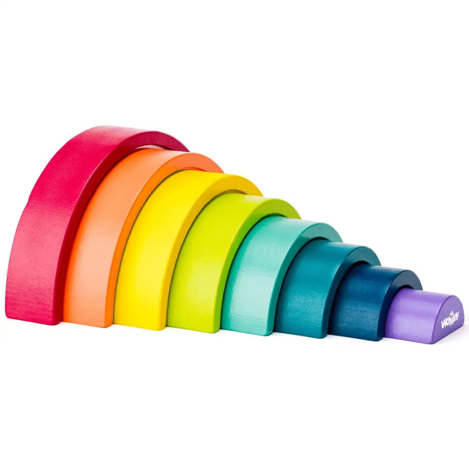 Дървени форми за подреждане Дъга