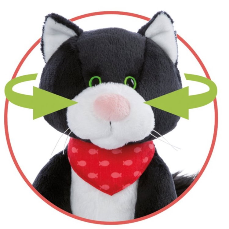 Подвижно плюшено коте Пепър NICI