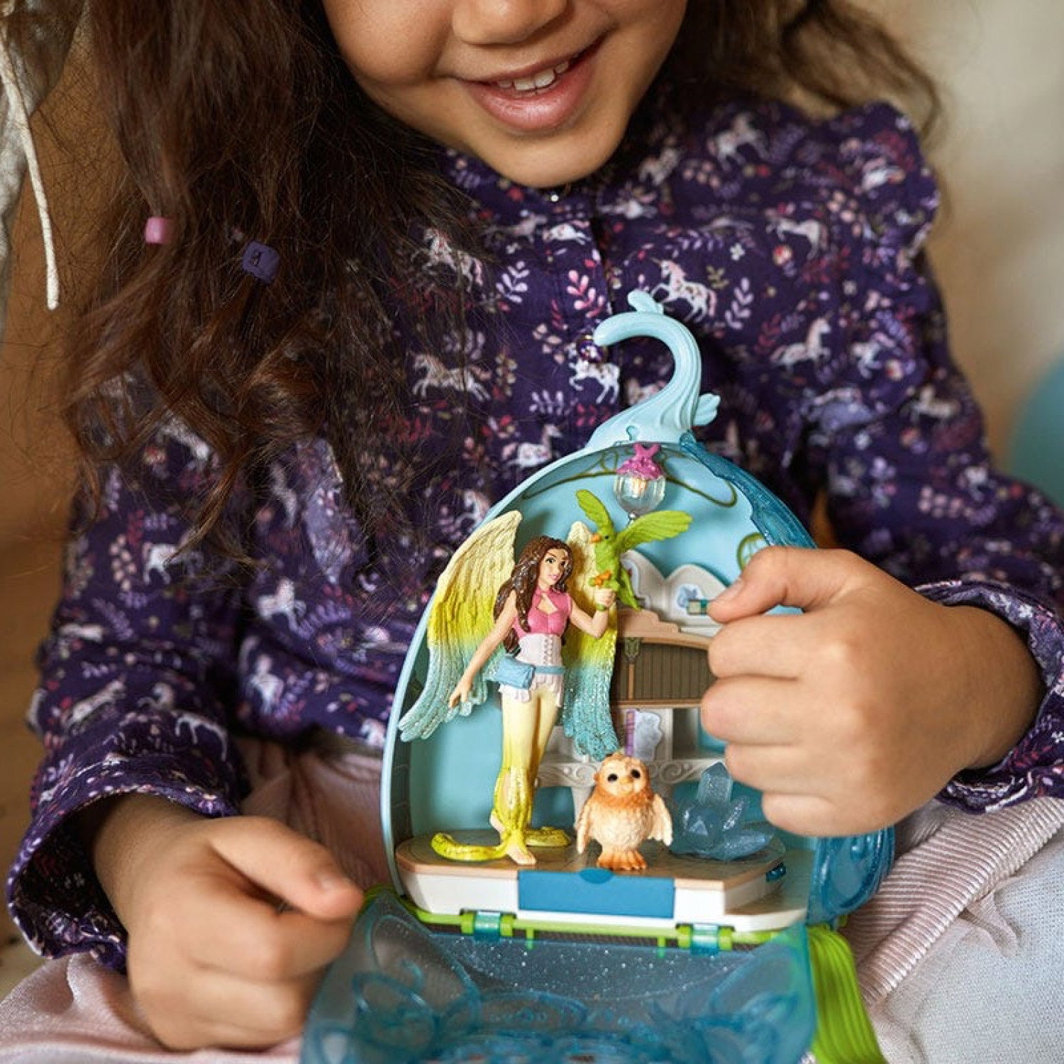 Комплект Мистично цвете - Библиотека, Schleich