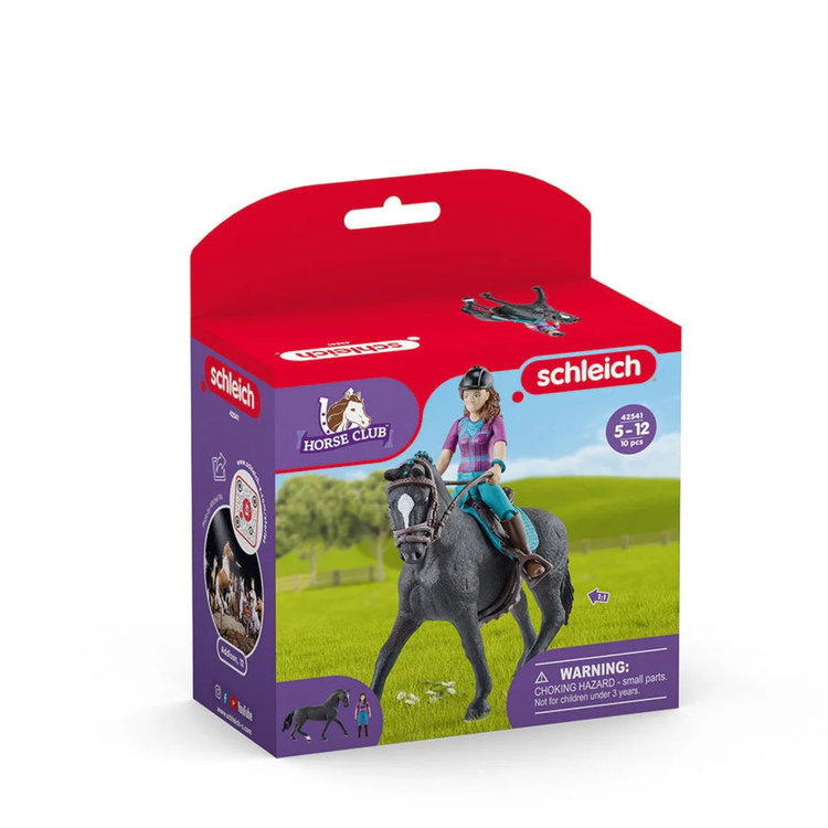 Комплект Конна езда Лиса и Сторм, Schleich