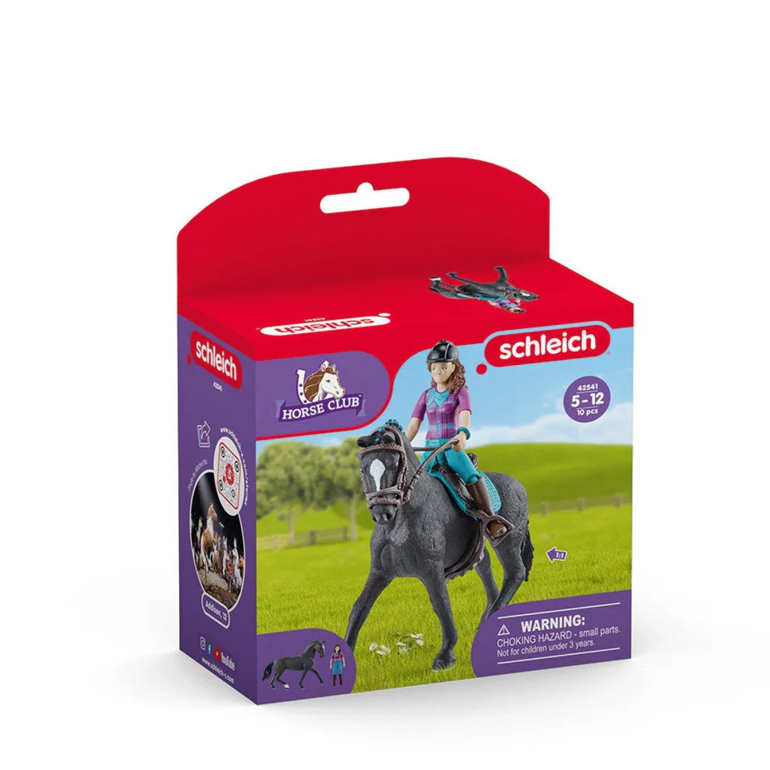 Комплект Конна езда Лиса и Сторм, Schleich