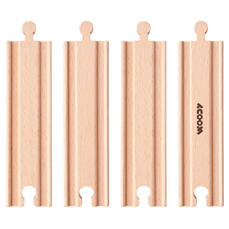 Дървен ЖП аксесоар - Релси за влак